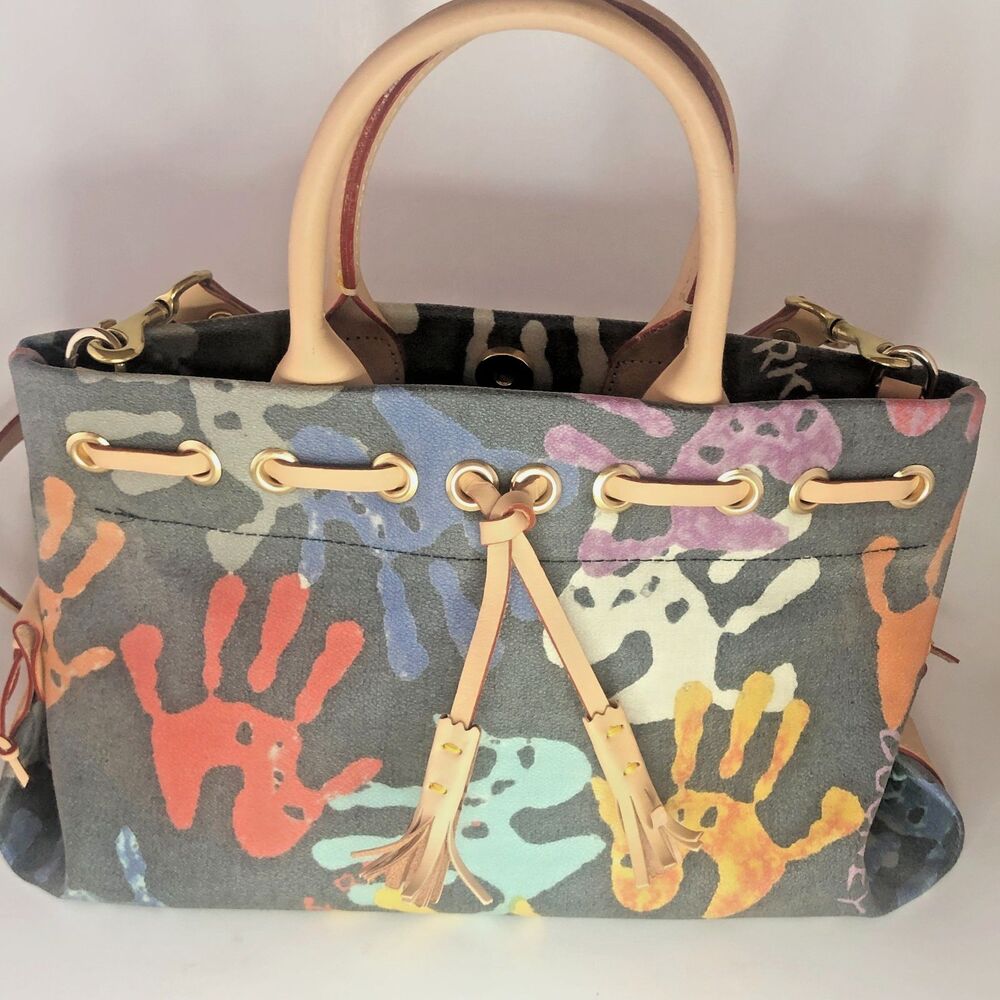 Dooney & Bourke Inc, Bucket Bag Handprint Handles / Crossbody NWOT